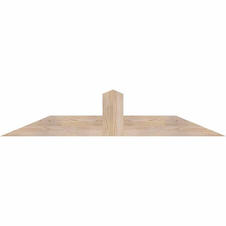 Ekena Millwork Portland Smooth Timber Gable Bracket, Douglas Fir, 60"W x 12"H x 1 1/2"D x 5 1/2"F, 5/12 Pitch GBW060X12X0206POR00SDF